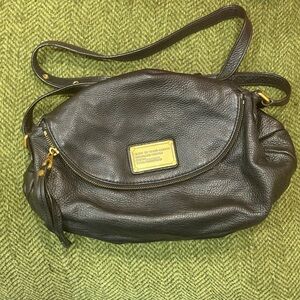 MARC BY MARC JACOBS Classic Q NATASHA Black Crossbody Shoulder Bag